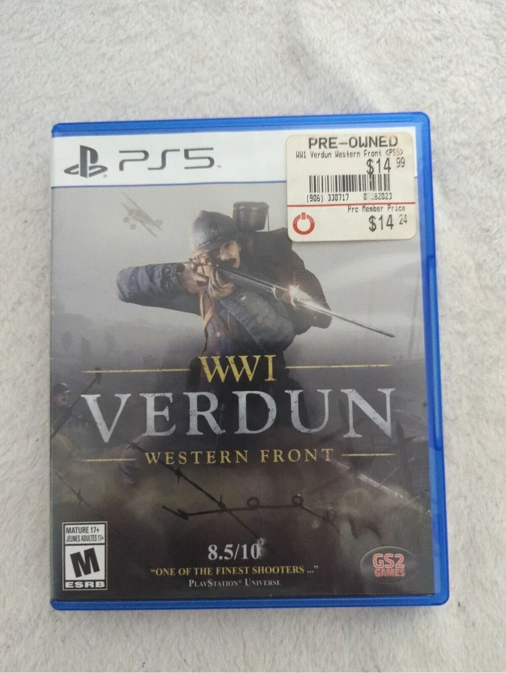 WWI Verdun Western Front PS5 Pre-Owned Game